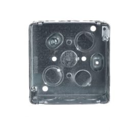 Iberville BC52-C-0 1-Device Box Cover, 4 in L x 4 in W, Flat