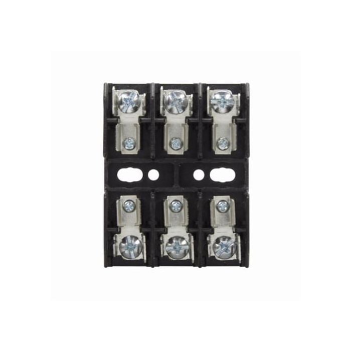 Bussmann BM6033SQ Non-Indicating Midget Fuse Block, 600 VAC/VDC, 1/10 to 30  A, 18 to 10 AWG Wire,
