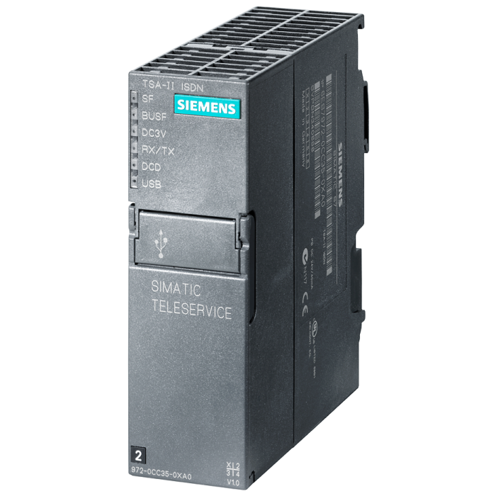 used Siemens  Simatic S7 TSA-II Modem 6ES7972-0CB35-0XA0 6ES7 972-0CB35-0XA0 